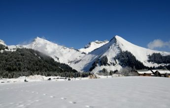 Le Col de la Ramaz depuis le Praz de Lys