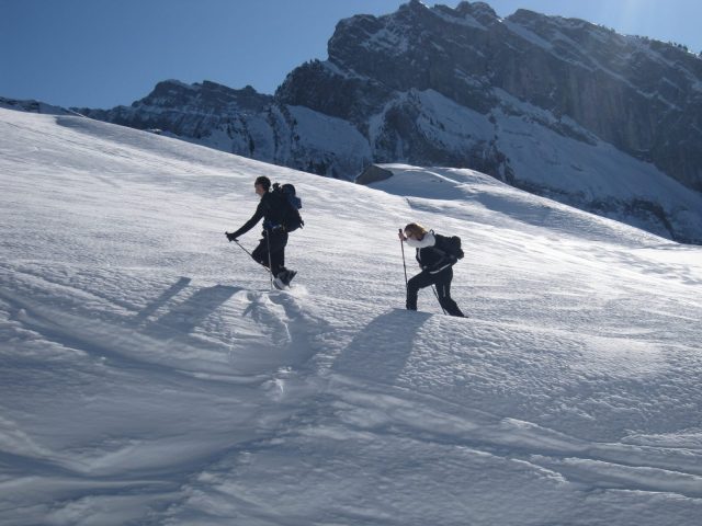 Les sommets enneigés