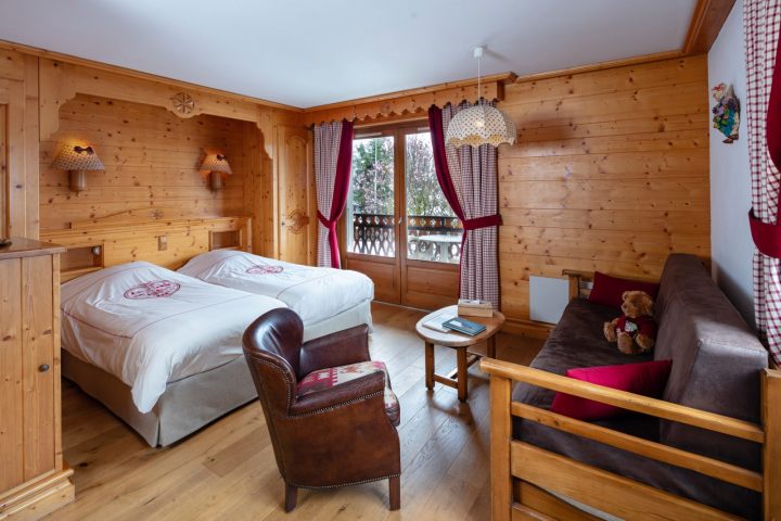 Chambre twin bâtiment annexe
