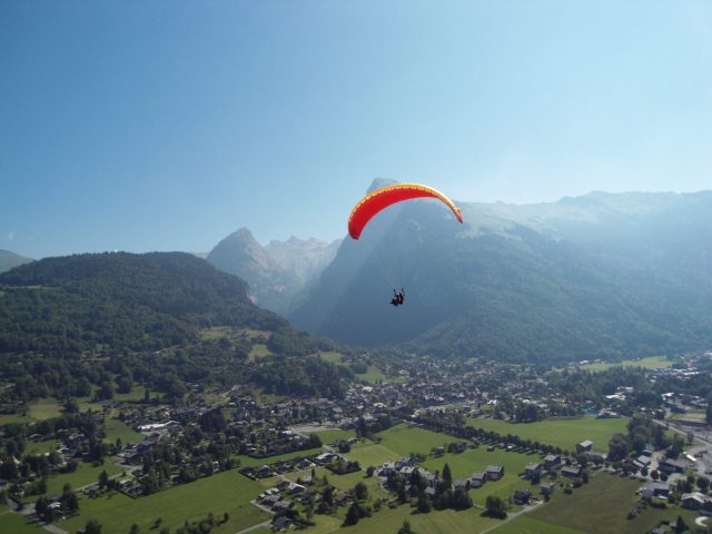 Samoens parapente avec ZigZag