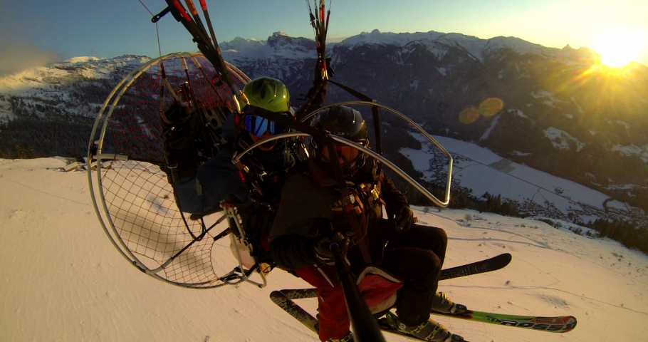 Baptême de l’air en paramoteur