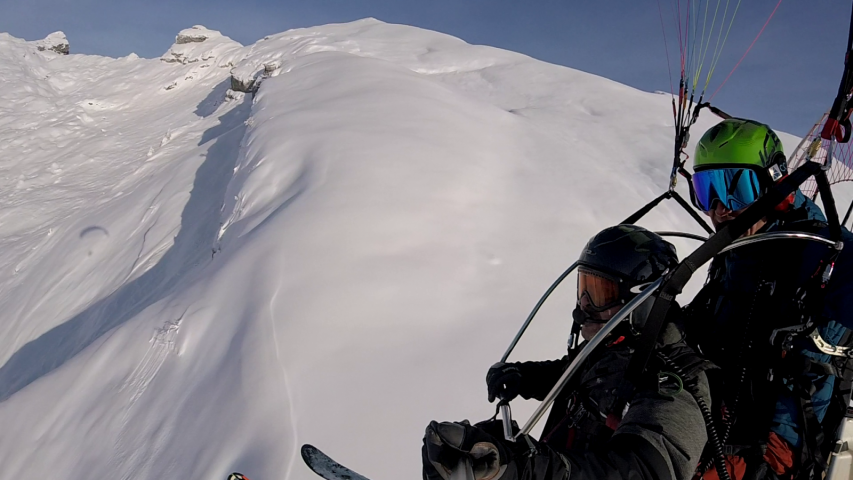 Baptême de l’air en paramoteur