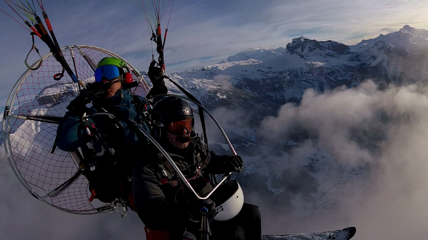 Baptême de l’air en paramoteur