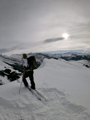 Super Combo : ski de rando et parapente