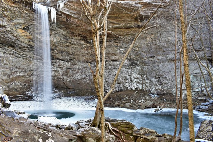 Canyon hivernal