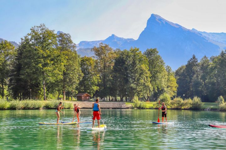 Initiation au Paddle sur le Lac Bleu