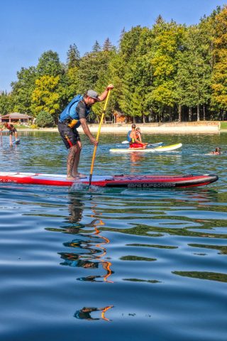 Initiation au Paddle sur le Lac Bleu