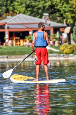 Initiation au Paddle sur le Lac Bleu